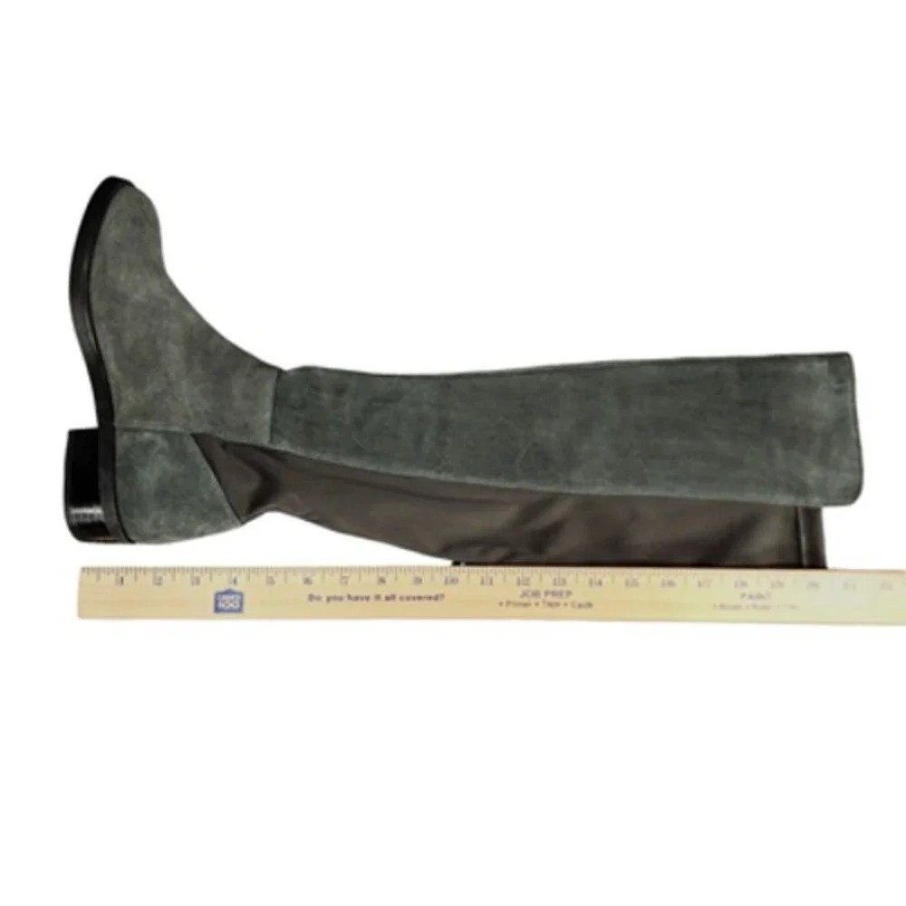 Blondo Over the Knee Boots sz 9M Women Gray Suede Waterproof‎ Riding Equestrian
